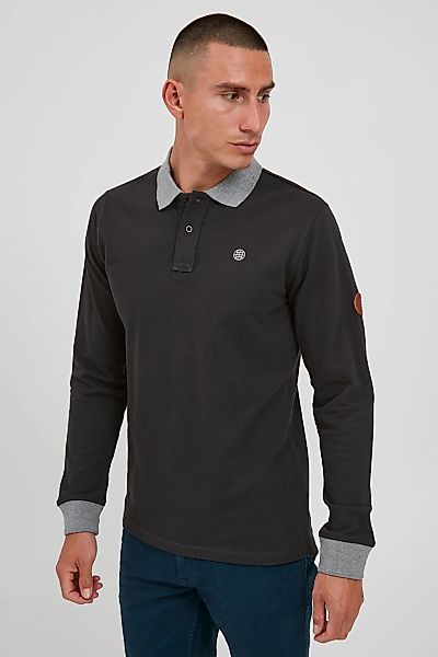 Blend Langarm-Poloshirt "BHRalle" Longsleeve mit verlängerter Rückenpartie günstig online kaufen