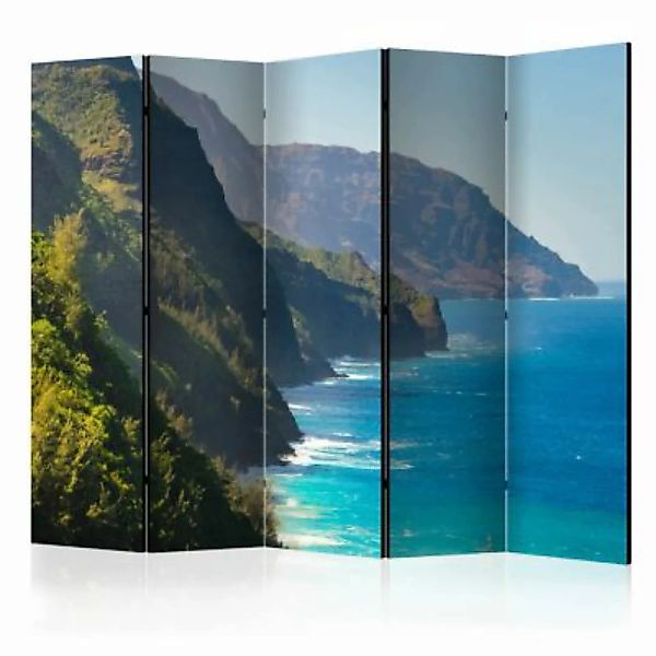 artgeist Paravent Na Pali Coast, Kauai, Hawaii II [Room Dividers] mehrfarbi günstig online kaufen
