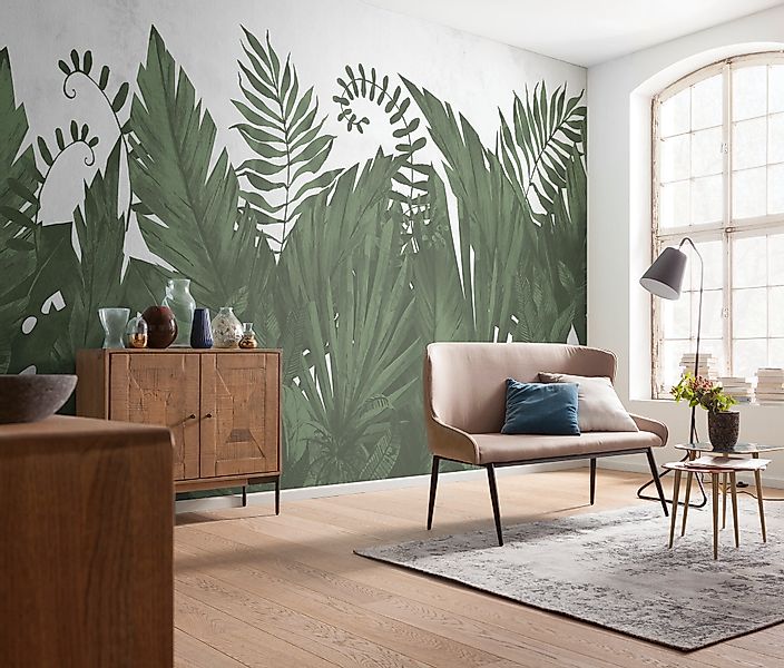 Komar Fototapete »Digitaldruck Vlies - Botanic Harmony - Größe 500 x 250 cm günstig online kaufen