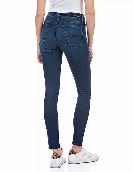 Replay Skinny-fit-Jeans "Luzien", Powerstretch-Denim - Highwaist günstig online kaufen