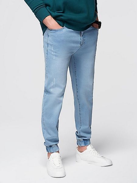 OMBRE Jeansjeggings Herren-Jeanshose mit klassischem Bund günstig online kaufen