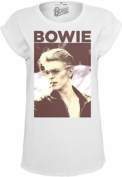 MisterTee T-Shirt "MisterTee Damen Ladies David Bowie Tee", (1 tlg.) günstig online kaufen