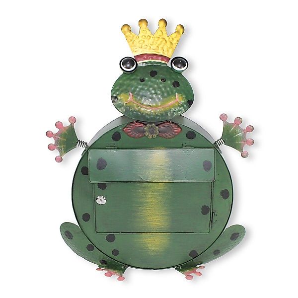 colourliving Briefkasten Metall-Briefkasten Froschkönig (aus Metall, günstig online kaufen