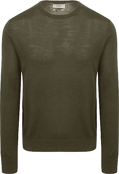 King Essentials The John Pullover Merino Army Grün - Größe XL günstig online kaufen
