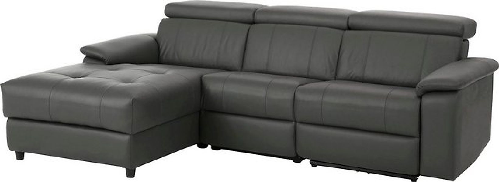 Home affaire Ecksofa Binado, L-Form, mit manueller oder elektrischer Relaxf günstig online kaufen