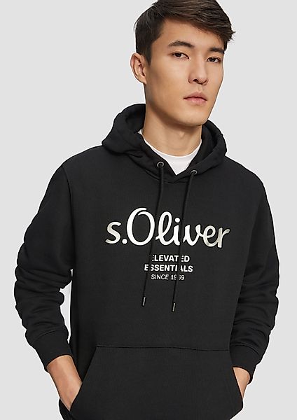 s.Oliver Sweatshirt Hoodie mit Gold- oder günstig online kaufen