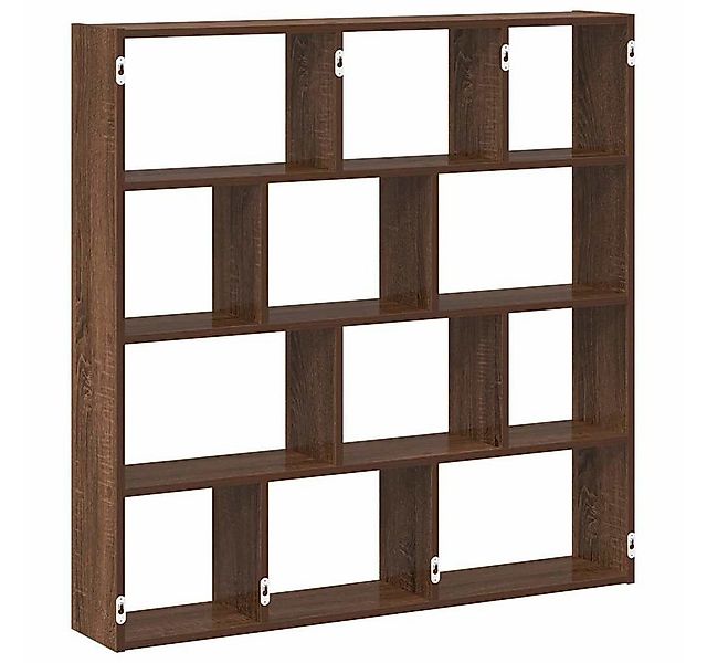 vidaXL Regal Würfelregal 12 Fächer Braun Eichen-Optik Holzwerkstoff, 1-tlg. günstig online kaufen