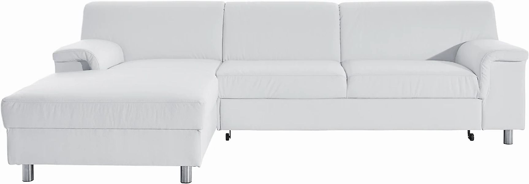 DOMO collection Ecksofa "Jamie, modern und elegant, Fußhöhe 9cm, L-Form," w günstig online kaufen