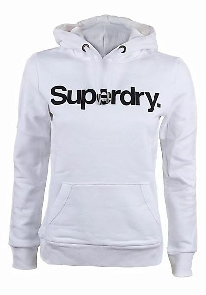 Superdry Kapuzensweatshirt Superdry Damen Hoodie Hoodie mit schwarzem Logos günstig online kaufen