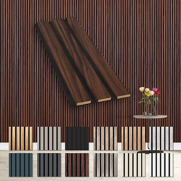 Hexim Wanddekoobjekt Catania Oak (Akustikpaneele Musterstück günstig online kaufen
