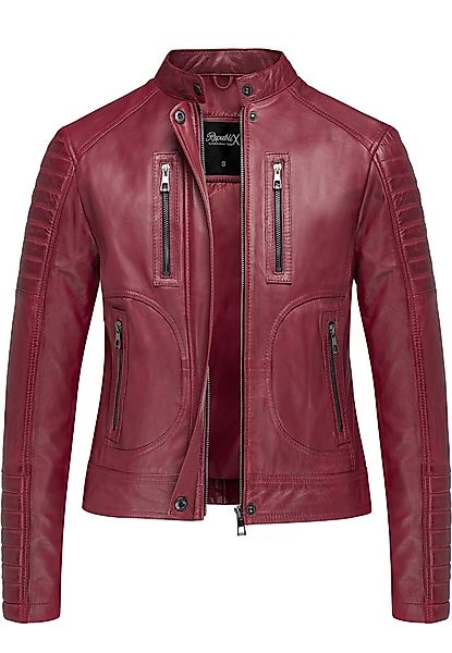 REPUBLIX Lederjacke MYRNA Echtleder Damen Biker günstig online kaufen