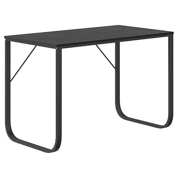 vidaXL Schreibtisch Computertisch Schwarz 110x60x73 cm günstig online kaufen