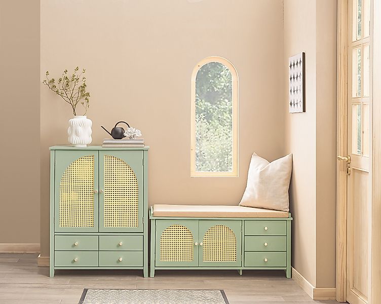 SoBuy Schuhbank FSR129, Dielenbank Schuhtruhe Schuhregal günstig online kaufen