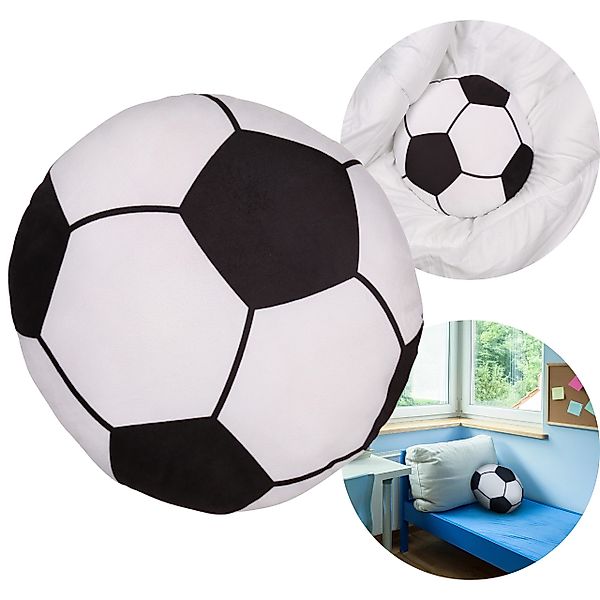 Sarcia.eu Zierkissen Fußball WEICHES Dekoratives Kissen, günstig online kaufen