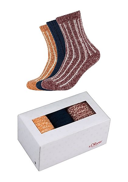 s.Oliver Socken "Sockenbox 3er Pack" günstig online kaufen