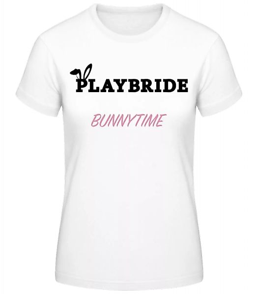 Playbride Bunnytime · Frauen Basic T-Shirt günstig online kaufen