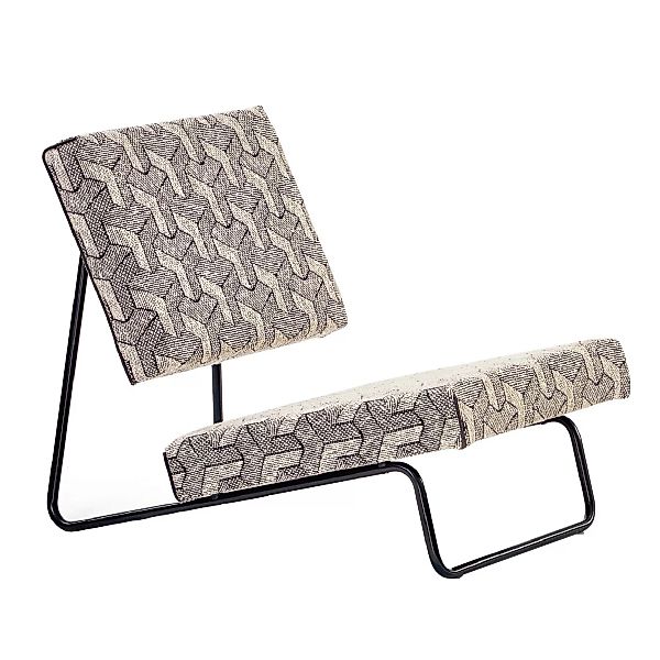 Richard Lampert - Lounge Chair Loungesessel Stoff - grau/Stoff Designers Gu günstig online kaufen