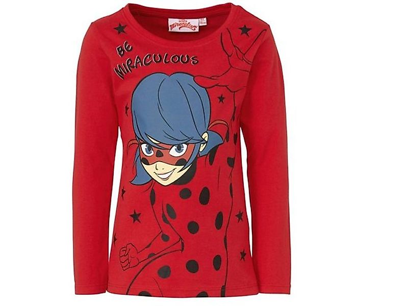 Miraculous - Ladybug Langarmshirt Miraculous Ladybug Langarmshirt rot günstig online kaufen