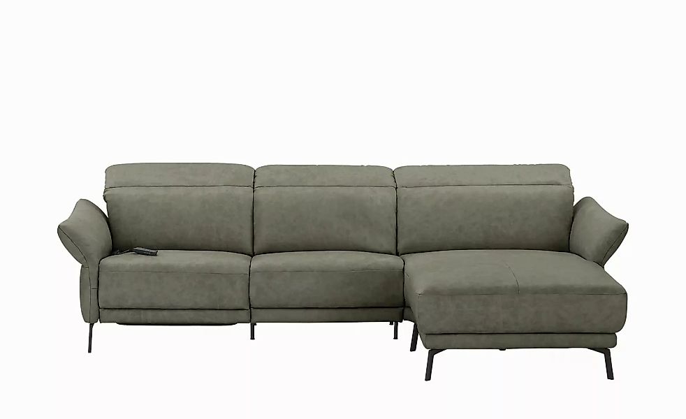 Wohnwert Ecksofa Leder Bellana ¦ grün ¦ Maße (cm): B: 291 H: 101 T: 176 Pol günstig online kaufen