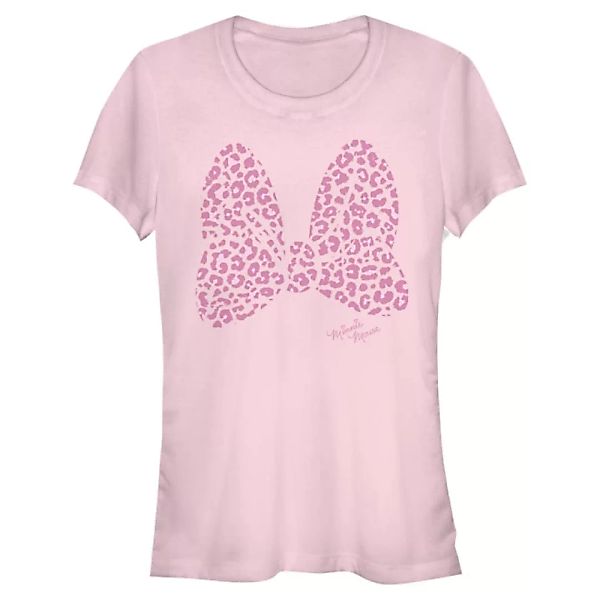 Disney Classics - Micky Maus - Minnie Maus Pink Leopard - Frauen T-Shirt günstig online kaufen