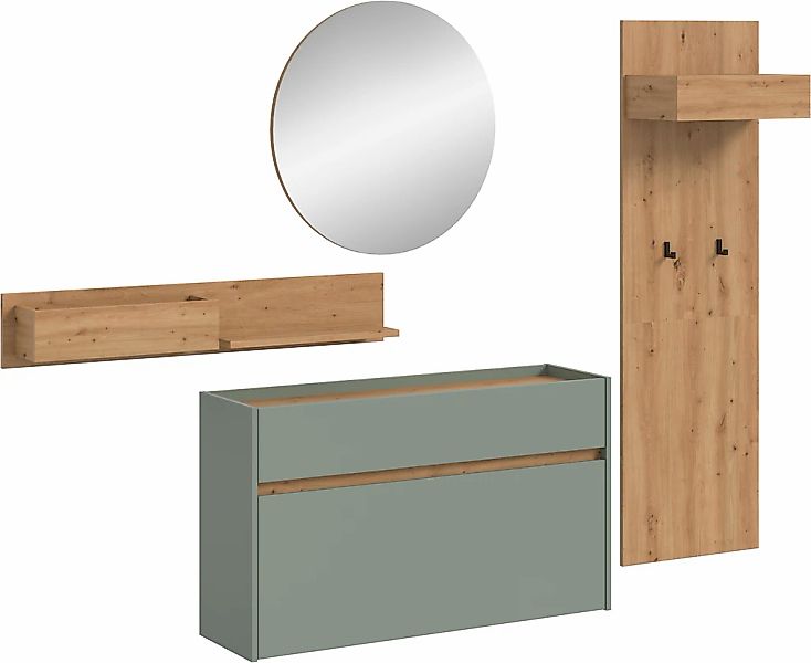 INOSIGN Garderoben-Set "EVRID, 4-teilig, Breite 205 cm, individuell hängbar günstig online kaufen
