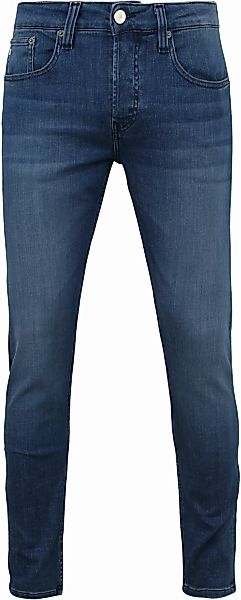 MUD Jeans Denim Slimmer Rick Blau - Größe W 34 - L 32 günstig online kaufen