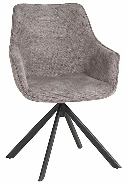 Diningsessel San Carlo Mouse Grey Drehbar günstig online kaufen