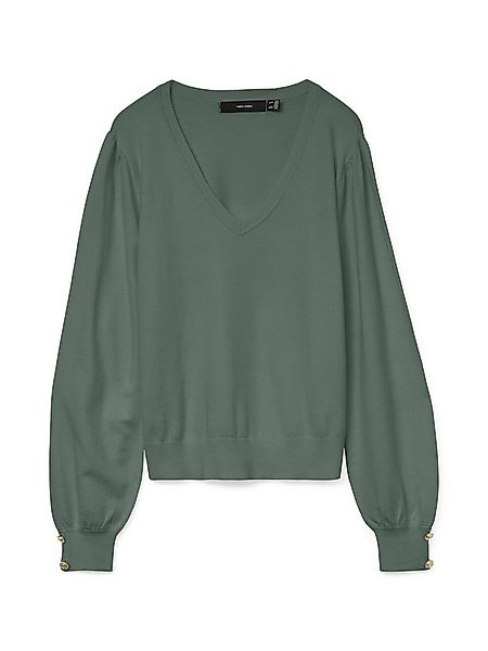 Vero Moda V-Ausschnitt-Pullover VMHOLLYKARIS LS V-NECK PULLOVER GA BOO günstig online kaufen