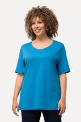 Ulla Popken T-Shirt Shirt doppellagige Vorderseite günstig online kaufen