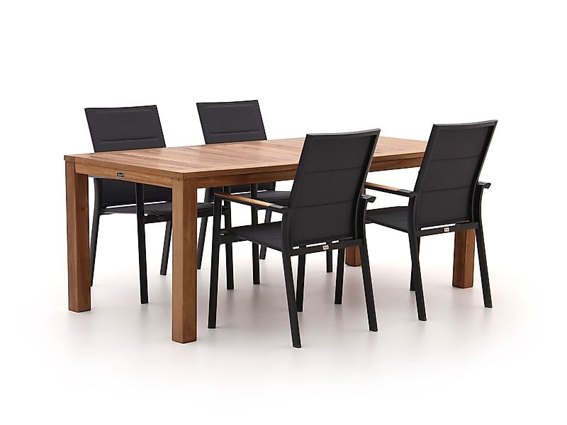 Bellagio Albinea/Oxford 200cm Gartenmöbel-Set 5-teilig stapelbar günstig online kaufen