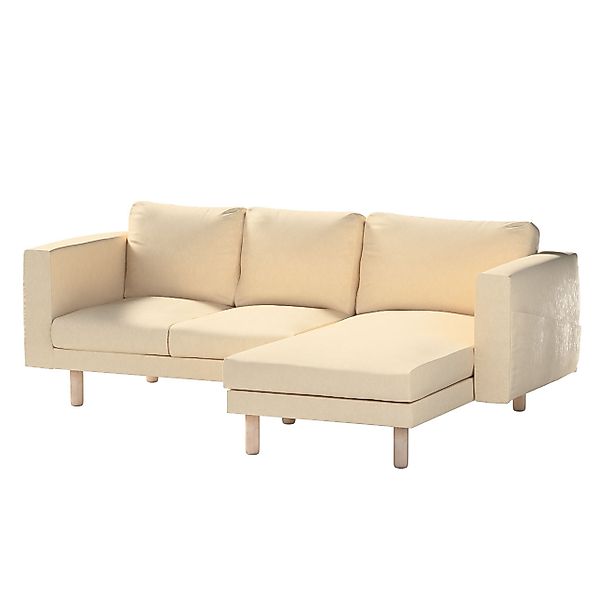 Bezug für Norsborg 3-Sitzer Sofa mit Recamiere, ecru, Norsborg Bezug für 3- günstig online kaufen
