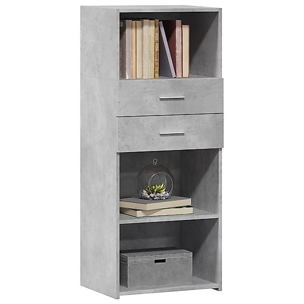 vidaXL Highboard Highboard Betongrau 50x42,5x124 cm günstig online kaufen