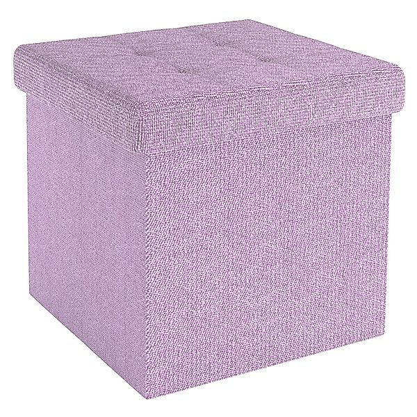 Intirilife Sitzhocker (Sitzwürfel mit Stauraum 38x38x38 günstig online kaufen