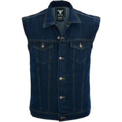 BULLDT Motorradweste BLD698 Jeansweste Biker Kutte günstig online kaufen