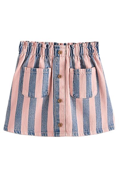 Next Jeansrock Gestreifter Rock aus 100 % günstig online kaufen
