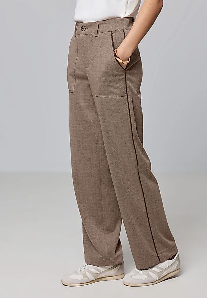 STREET ONE STUDIO Stoffhose, High Waist günstig online kaufen