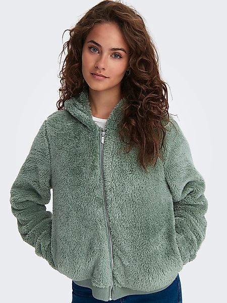 ONLY Kapuzenplüschjacke ONLNEWANNA CONTACT SHERPA JKT günstig online kaufen