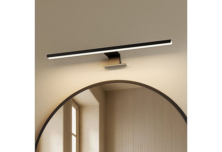 EMKE Spiegelleuchte LED L: 40cm 8W IP44 Wandlleuchte Badezimmer Wohnzimmer, günstig online kaufen