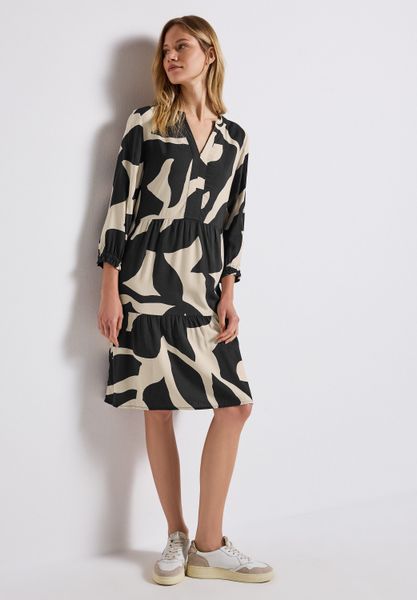 STREET ONE Midikleid mit Volants und günstig online kaufen