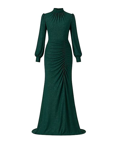 fashionshowcase Abendkleid langärmliges Maxikleid Damen Abaya Kleid - Modes günstig online kaufen