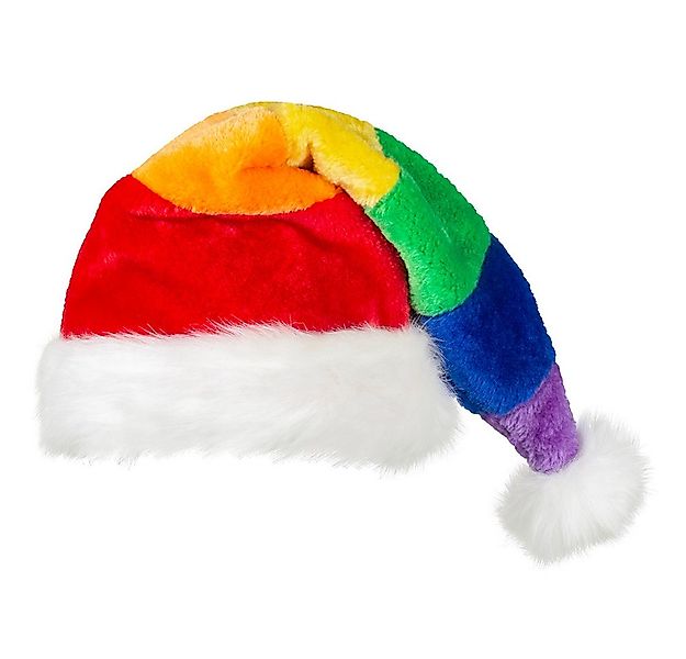 Boland Kostüm Nikolausmütze 'Regenbogen', Mehrfarbig günstig online kaufen