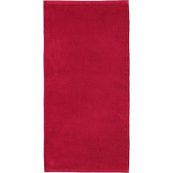 Vossen Vegan Life - Farbe: rubin - 390 - Handtuch 50x100 cm günstig online kaufen