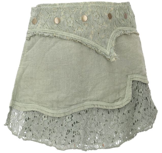 Guru-Shop Minirock Natürlicher Goa Sommerrock, Ethno günstig online kaufen