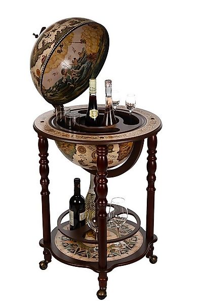 BIRENDY Dekoobjekt Birendy riesige Barwagen Hausbar mit Rollen Globusbar in günstig online kaufen