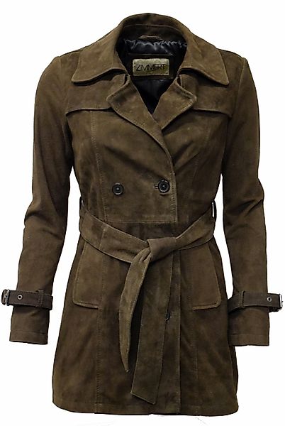 Zimmert Leather Ledermantel Anna Trenchcoat Washed günstig online kaufen