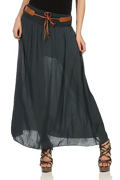 CLEO STYLE Maxirock Damen Rock 102 günstig online kaufen