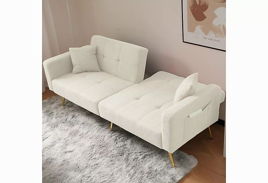 REDOM Schlafsofa mit Bettfunktion, Bettsofa,Klappsofa,Gästebett, verstellba günstig online kaufen