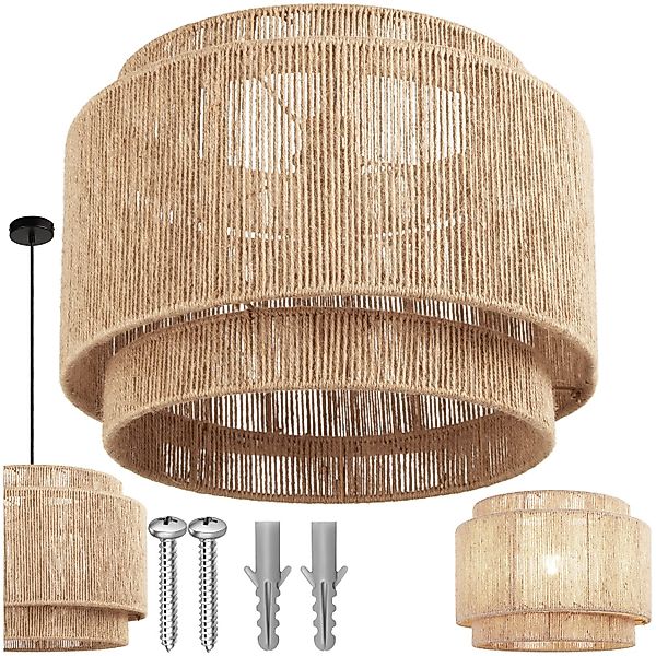 tectake Deckenleuchten Pendelleuchte Lignea Lux aus günstig online kaufen