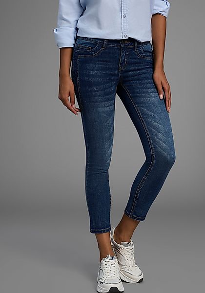 Arizona 7/8-Jeans mit Keileinsätzen extra-enger Schnitt, günstig online kaufen