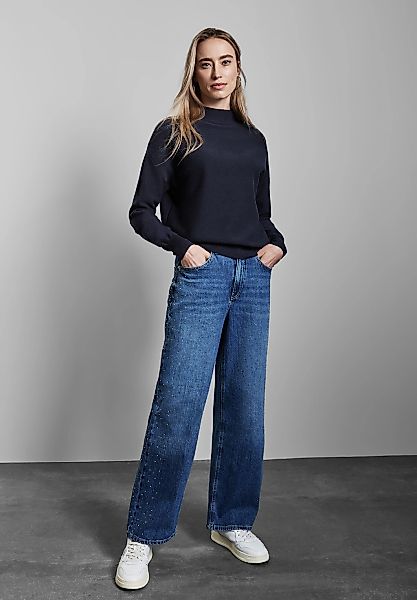 STREET ONE Strickpullover, aus softem Materialmix günstig online kaufen